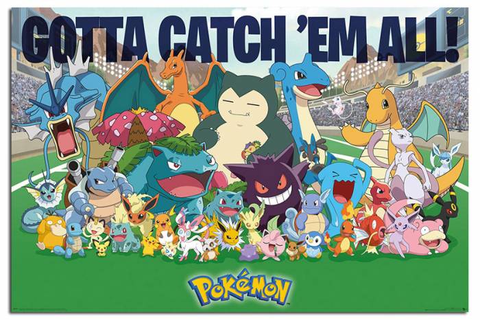 Pokemon poster.